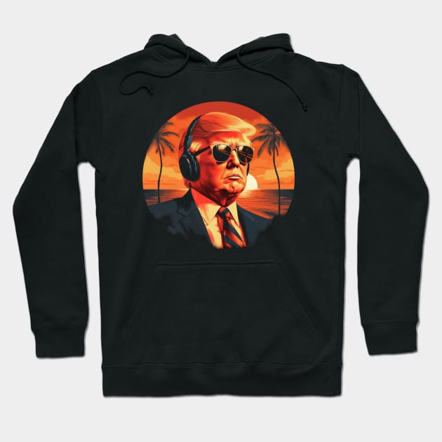 Trump 2024 - The Sound of Freedom Hoodie by TNM Design